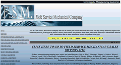 Desktop Screenshot of fieldservicemechanical.com